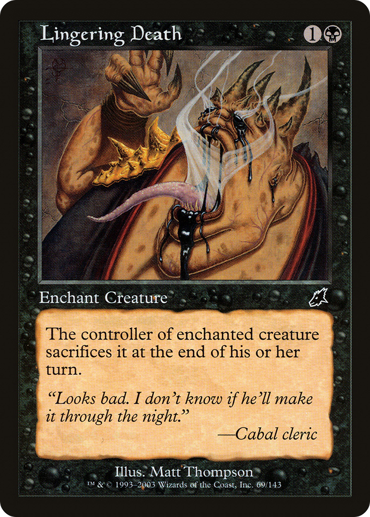 Lingering Death (SCG-069) (Foil)