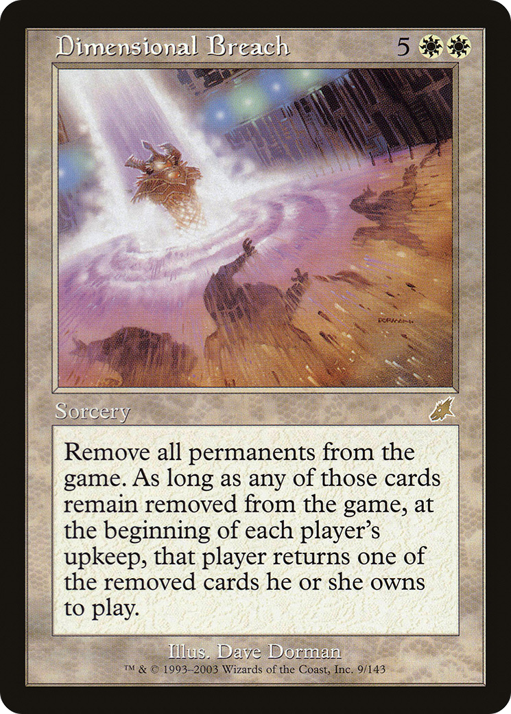 Dimensional Breach (SCG-009) (Foil)