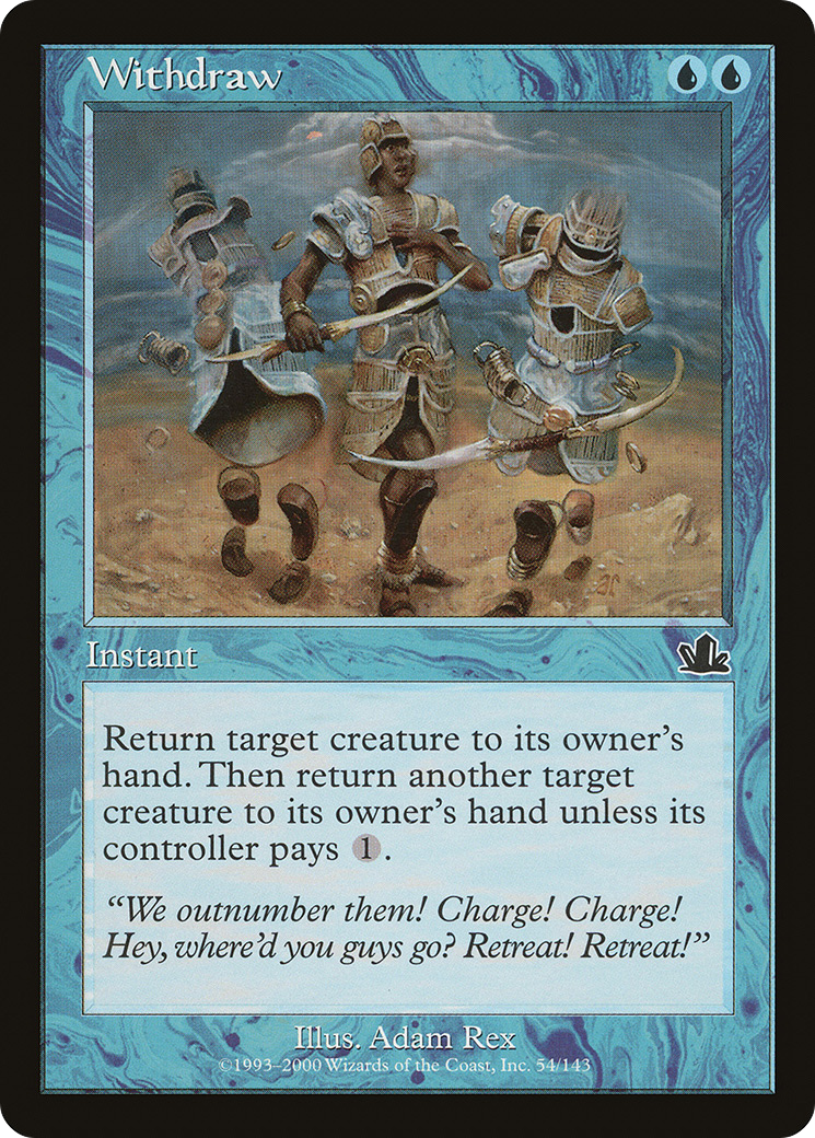 Withdraw (PCY-054) (Foil)