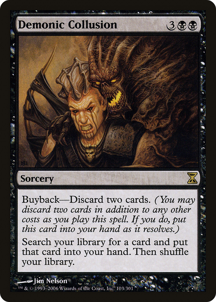 Demonic Collusion (TSP-103) (Foil)