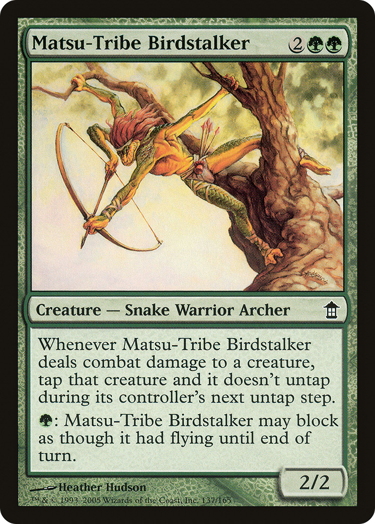 Matsu-Tribe Birdstalker (SOK-137) (Foil)