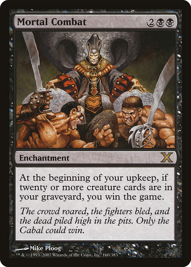 Mortal Combat (10E-160) (Foil)
