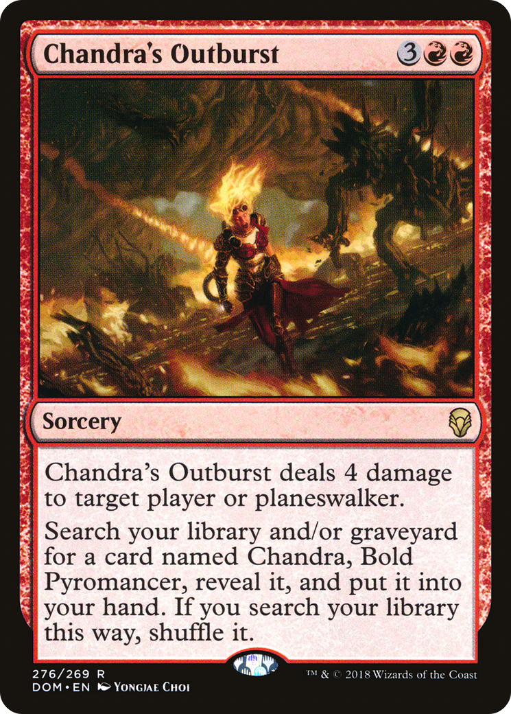 Chandra's Outburst (DOM-276)