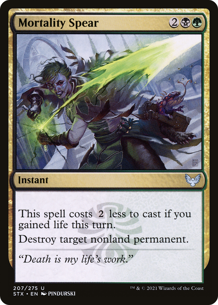 Mortality Spear (STX-207)
