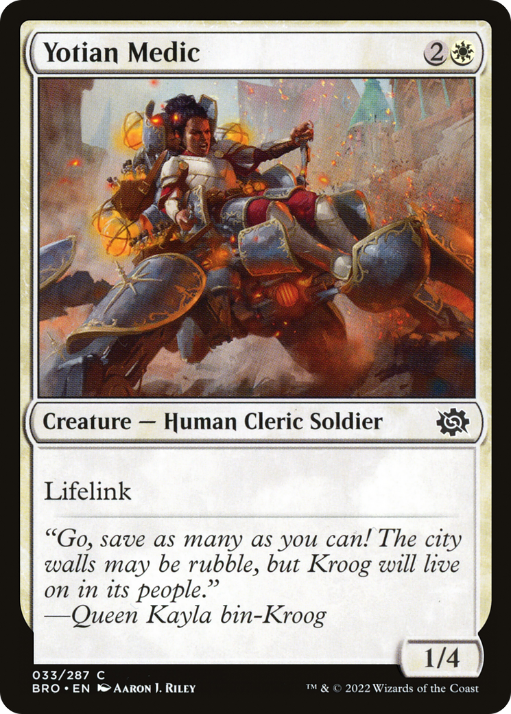Yotian Medic (BRO-033) (Foil)