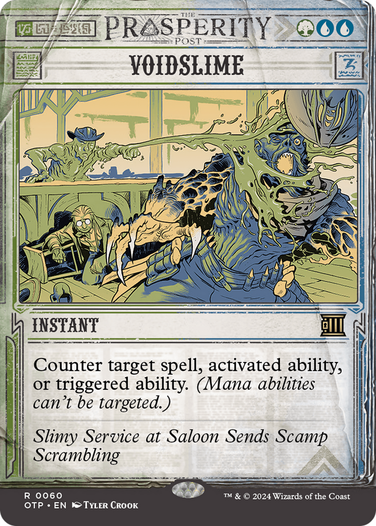 Voidslime (OTP-060) (Showcase) (Borderless) (Foil)