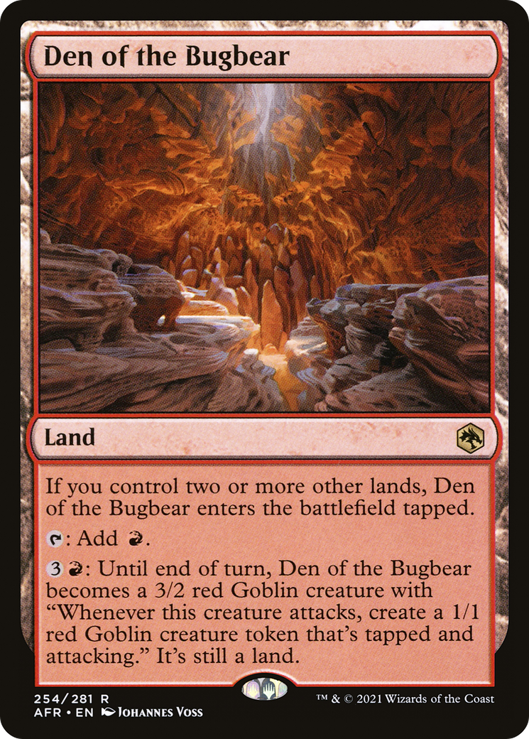 Den of the Bugbear (AFR-254)