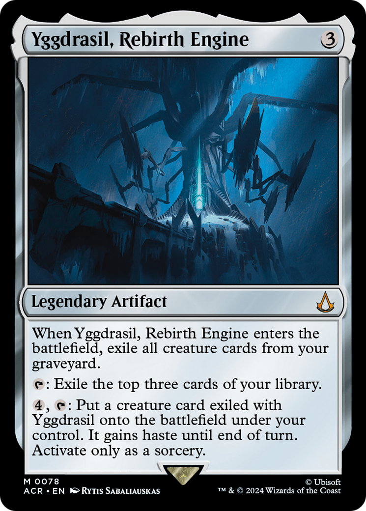 Yggdrasil, Rebirth Engine (ACR-078) (Foil)