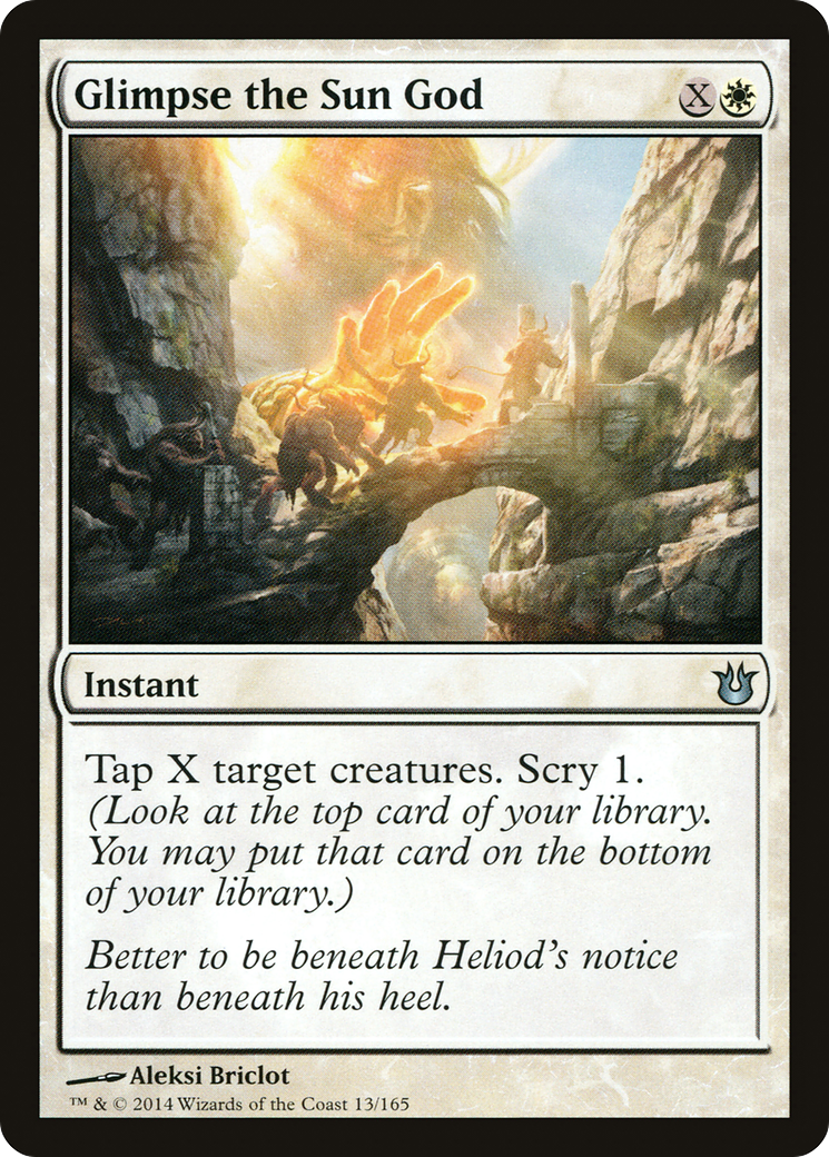 Glimpse the Sun God (BNG-013) (Foil)