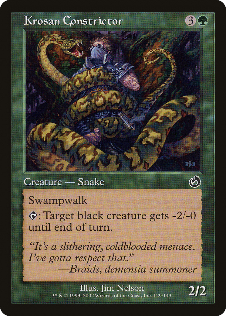 Krosan Constrictor (TOR-129) (Foil)