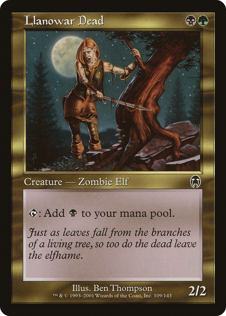 Llanowar Dead (APC-109) (Foil)