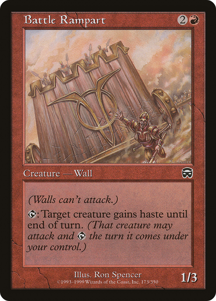 Battle Rampart (MMQ-173) (Foil)
