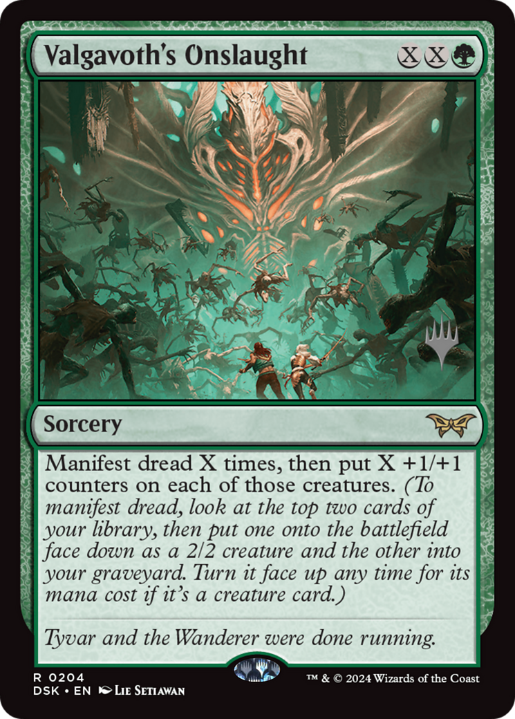Valgavoth's Onslaught (PPDSK-204P) (Foil)