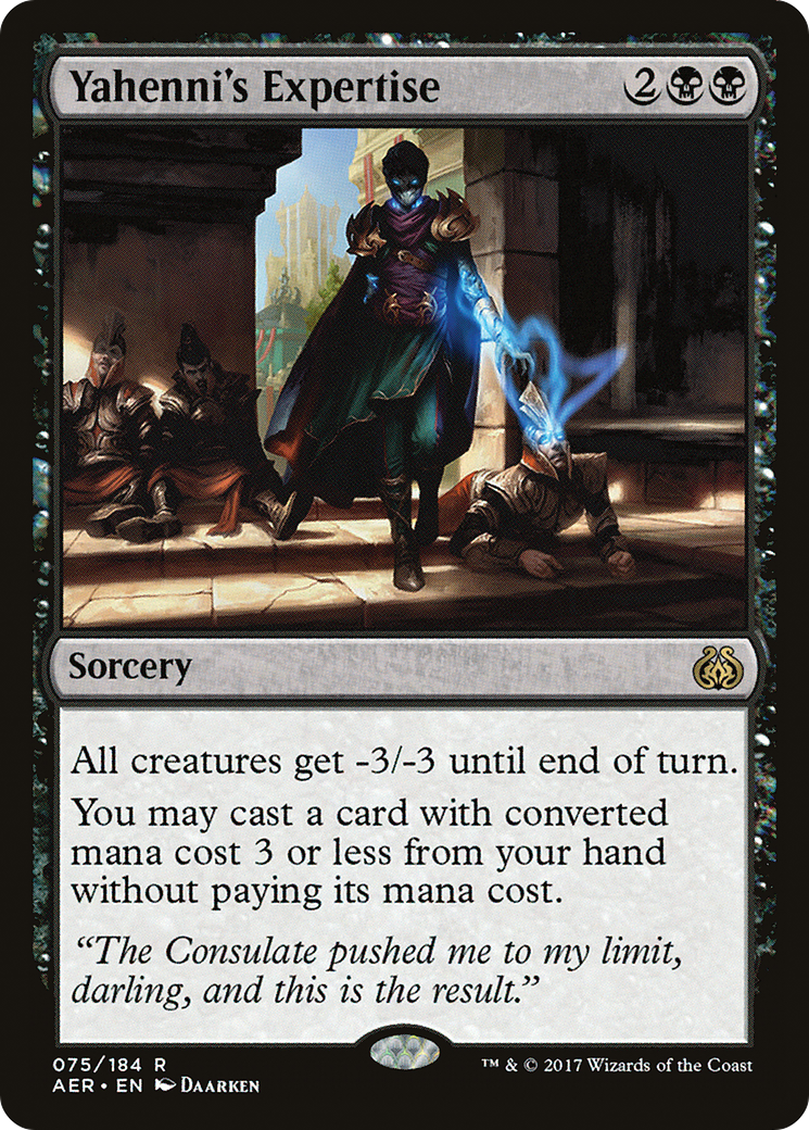 Yahenni's Expertise (AER-075)