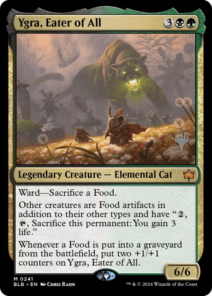 Ygra, Eater of All (PPBLB-241P) (Foil)