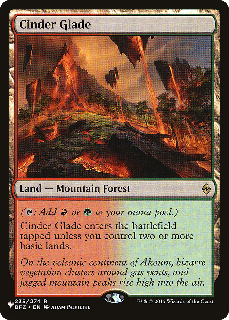 Cinder Glade (LIST-BFZ-235)