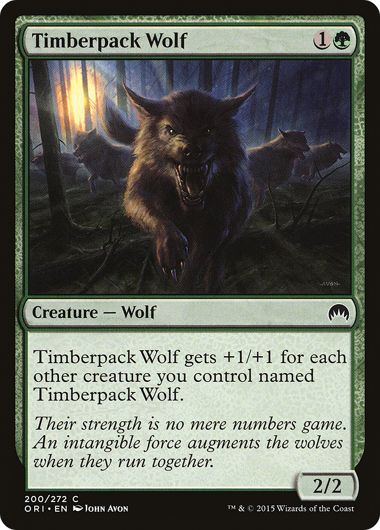 Timberpack Wolf (ORI-200) (Foil)