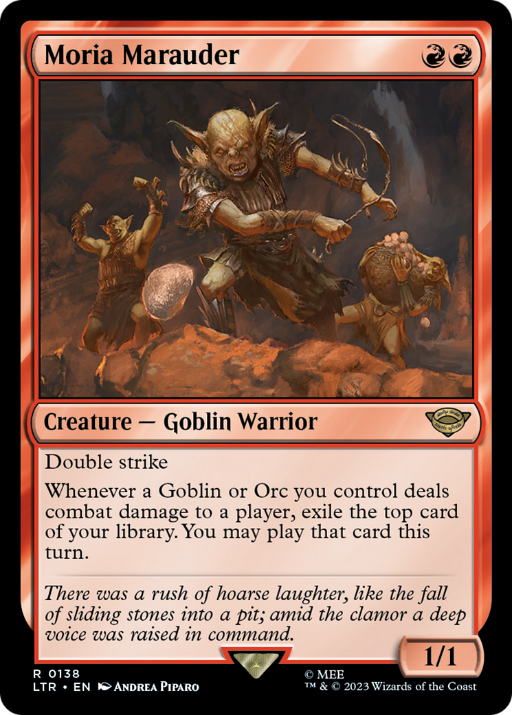 Moria Marauder (LTR-138) (Foil)