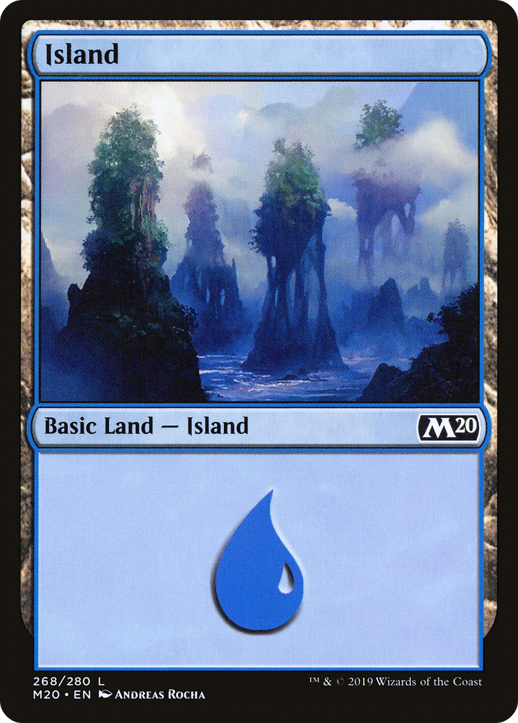 Island (M20-268) (Foil)