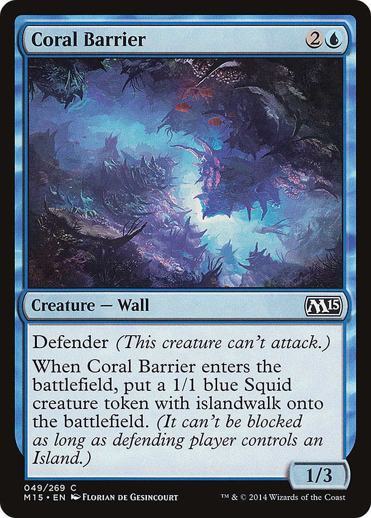 Coral Barrier (M15-049)
