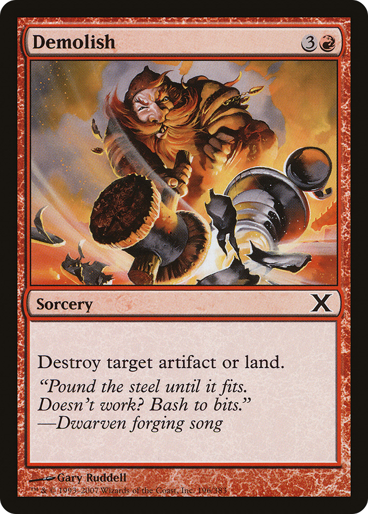 Demolish (10E-196) (Foil)