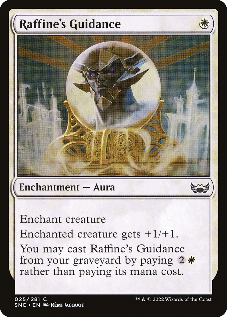 Raffine's Guidance (SNC-025)