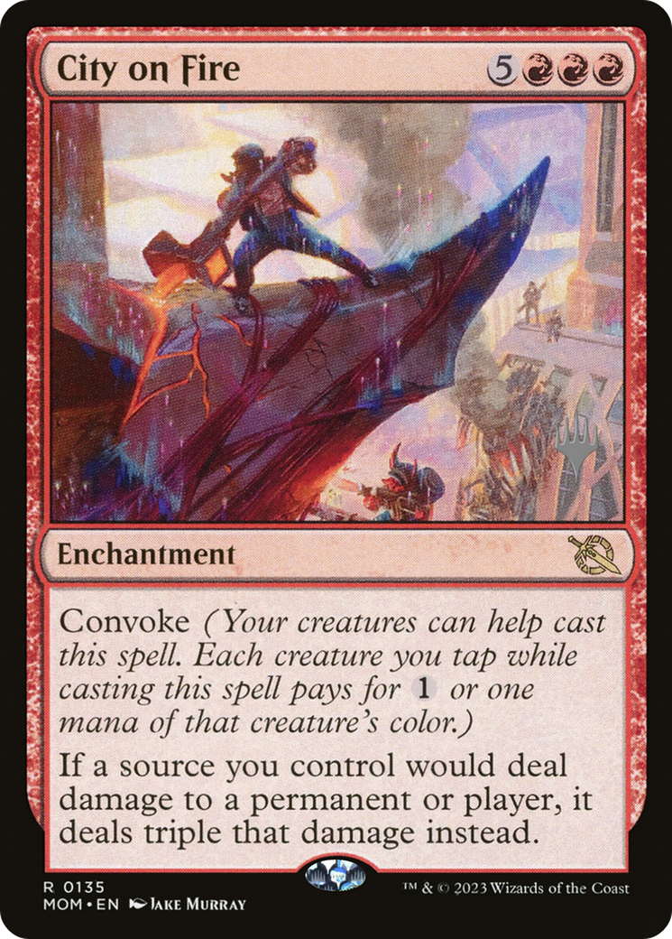 City on Fire (PPMOM-135P) (Foil)