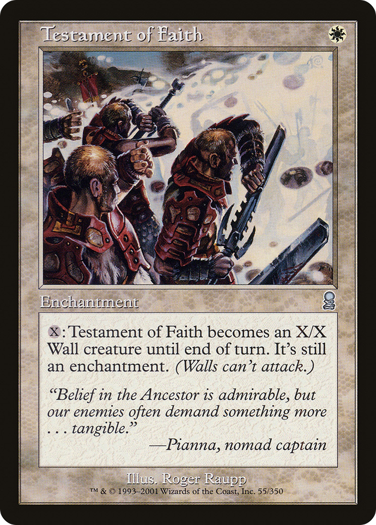 Testament of Faith (ODY-055) (Foil)