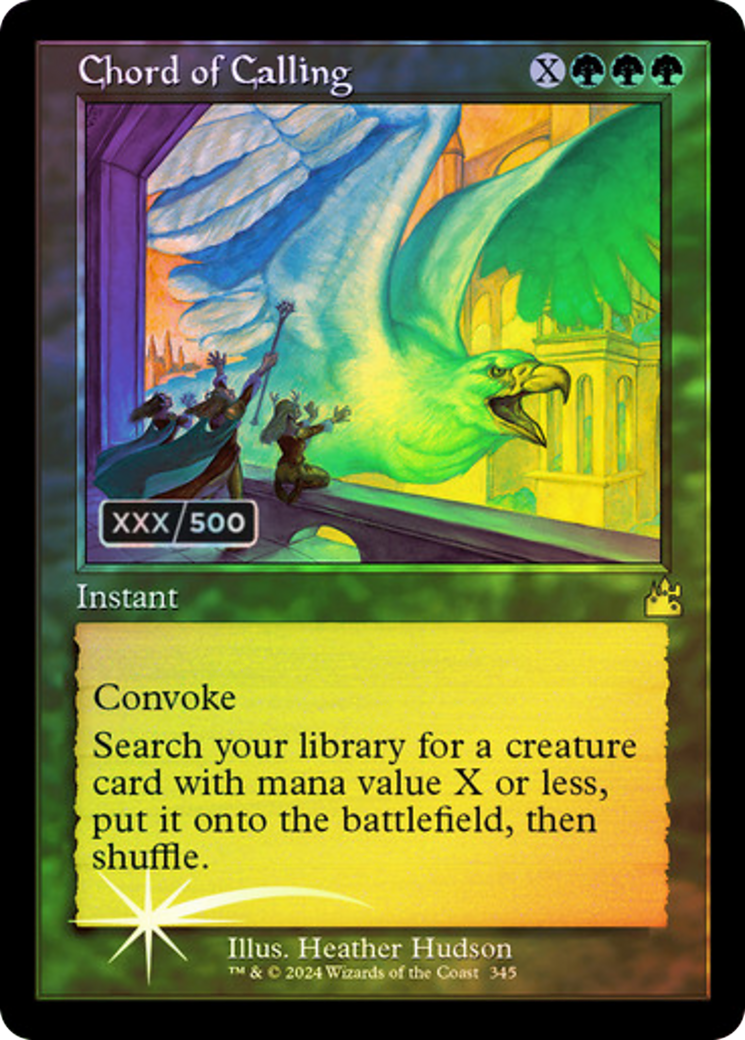 Chord of Calling (RVR-345Z) (Foil) (Serialized)