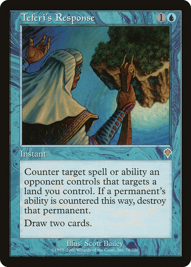 Teferi's Response (INV-078) (Foil)