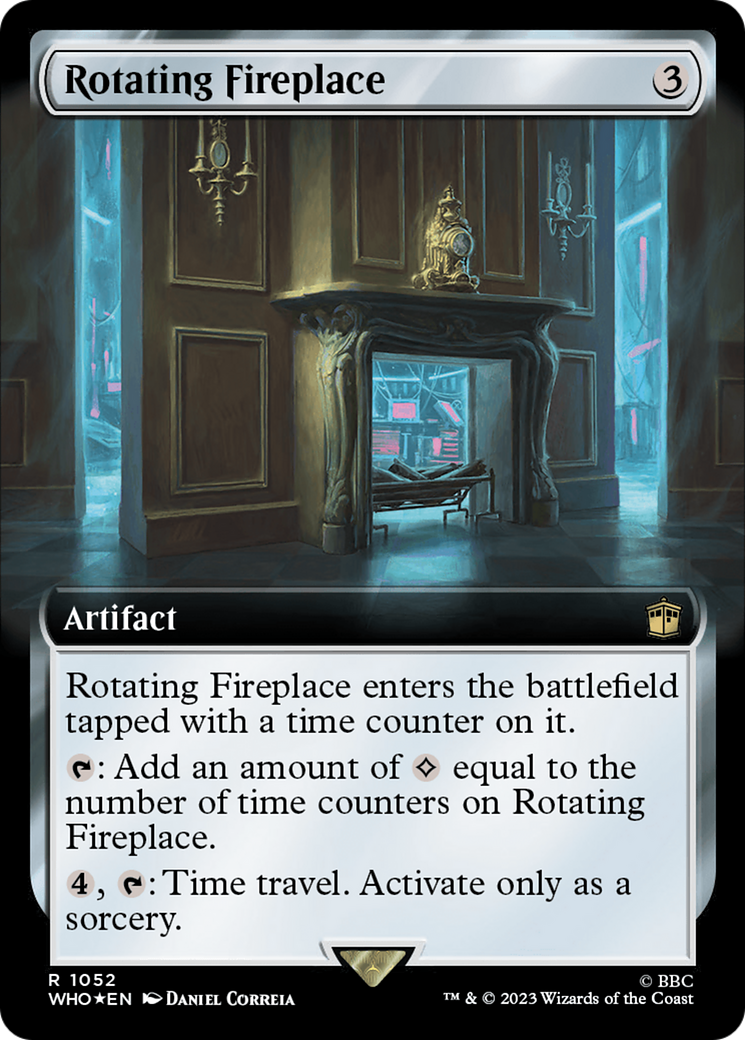 Rotating Fireplace (WHO-1052) (Extended Art) (Surge Foil)