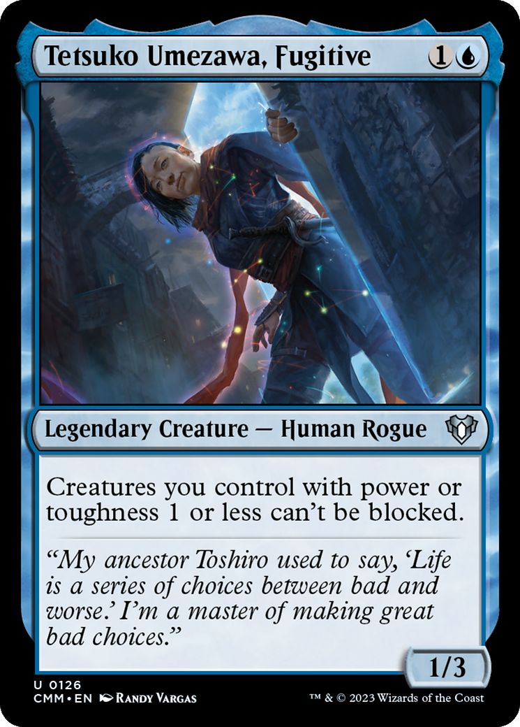 Tetsuko Umezawa, Fugitive (CMM-126)