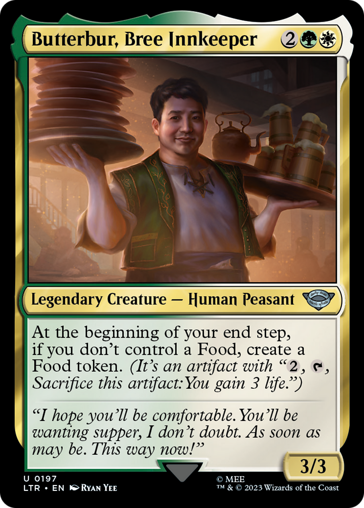 Butterbur, Bree Innkeeper (LTR-197)
