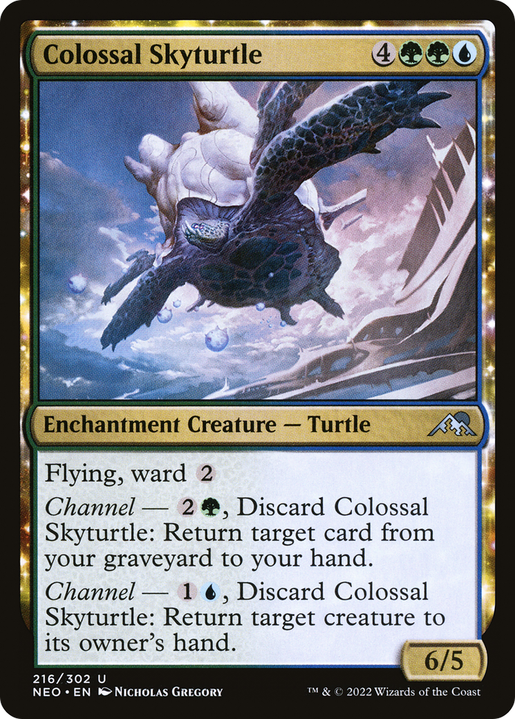 Colossal Skyturtle (NEO-216) (Foil)