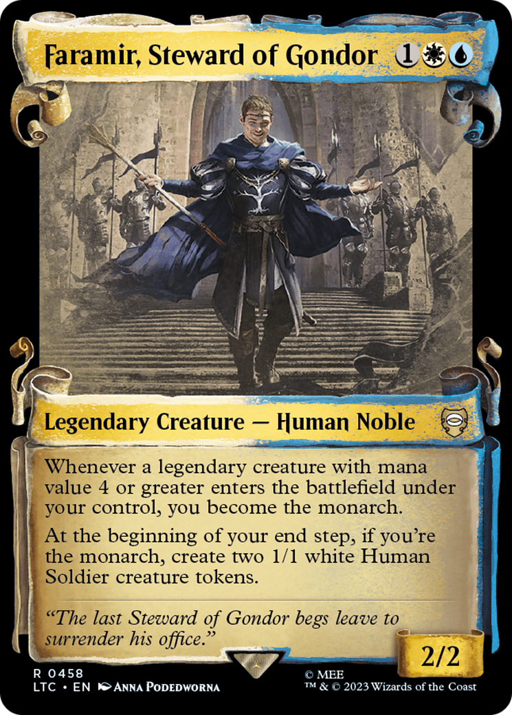 Faramir, Steward of Gondor (LTC-458) (Showcase) (Scroll) (Foil)