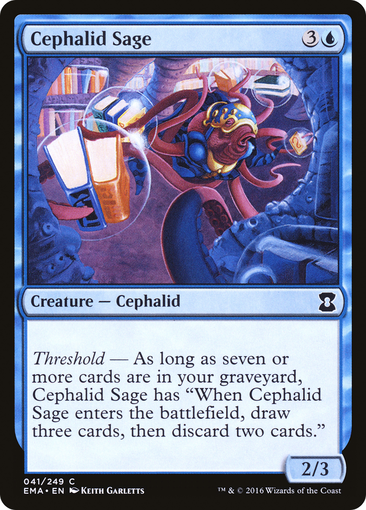 Cephalid Sage (EMA-041) (Foil)