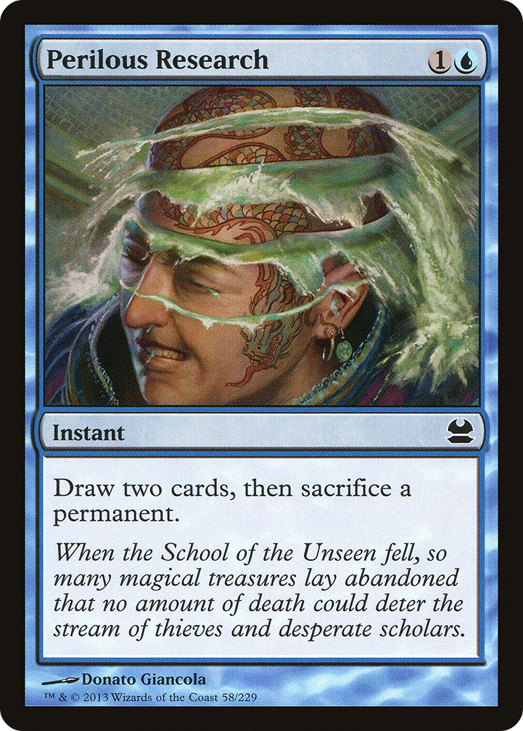 Perilous Research (MMA-058) (Foil)