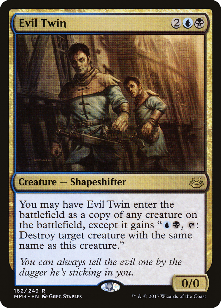 Evil Twin (MM3-162) (Foil)
