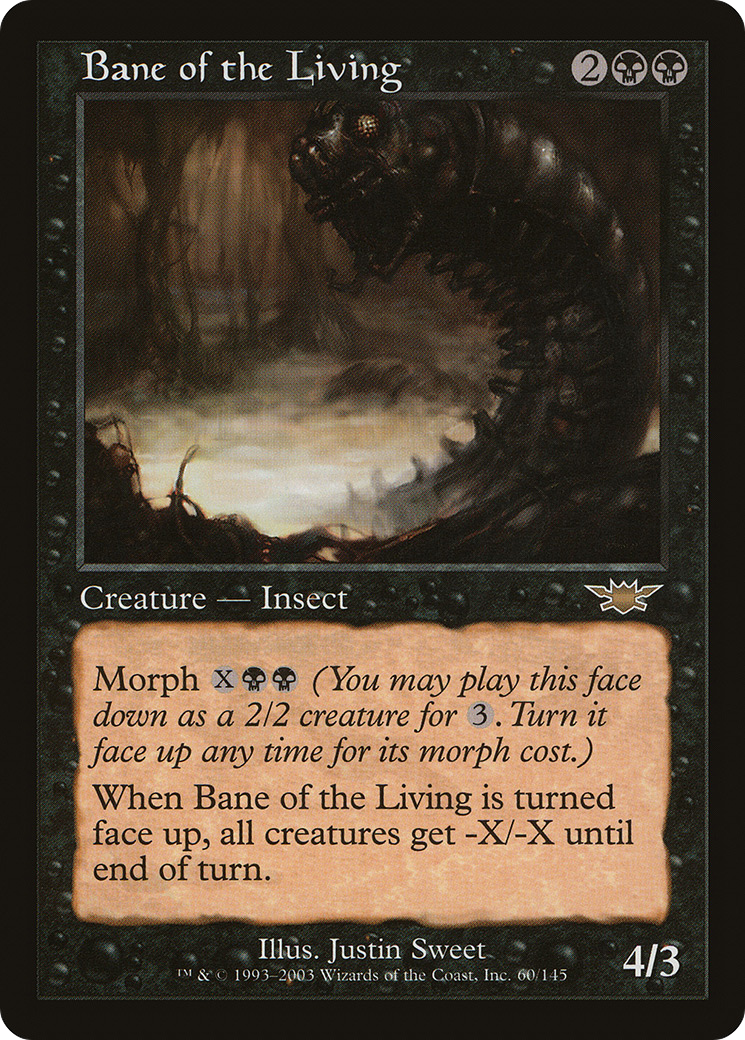 Bane of the Living (LGN-060) (Foil)
