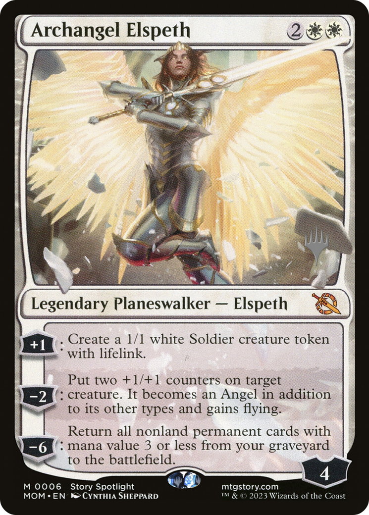 Archangel Elspeth (PPMOM-06P) (Foil)