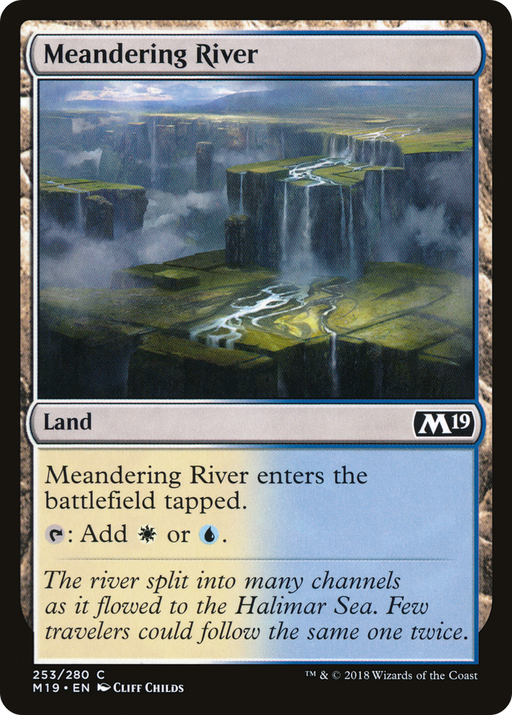 Meandering River (M19-253) (Foil)