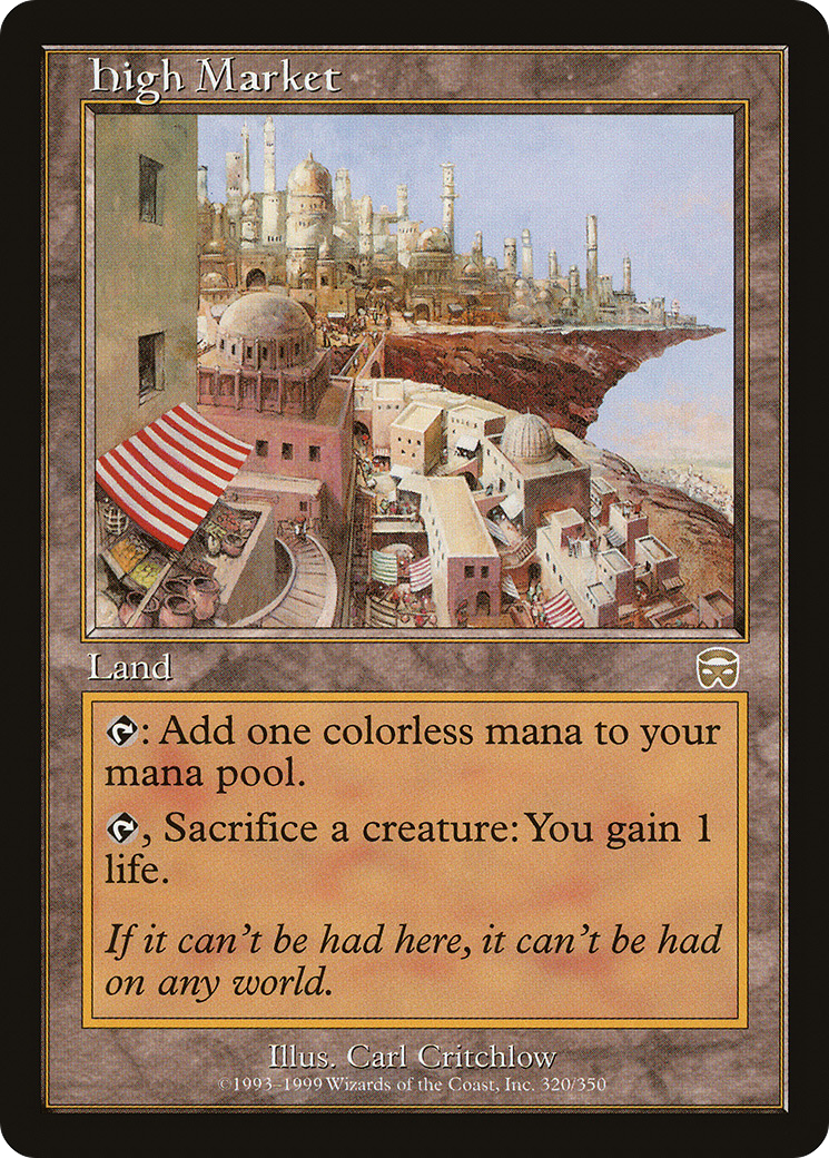High Market (MMQ-320)