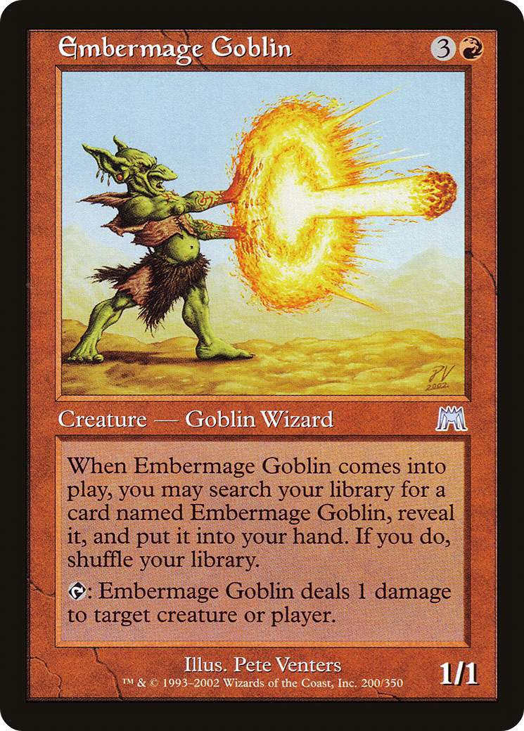 Embermage Goblin (ONS-200) (Foil)