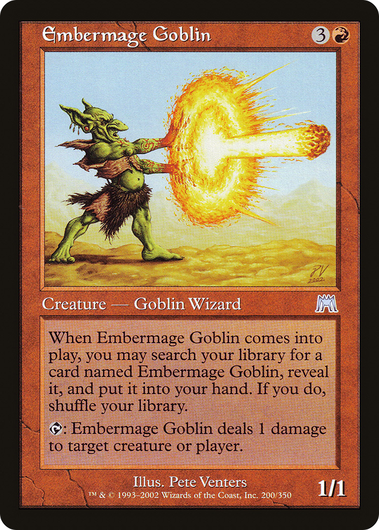 Embermage Goblin (ONS-200) (Foil)