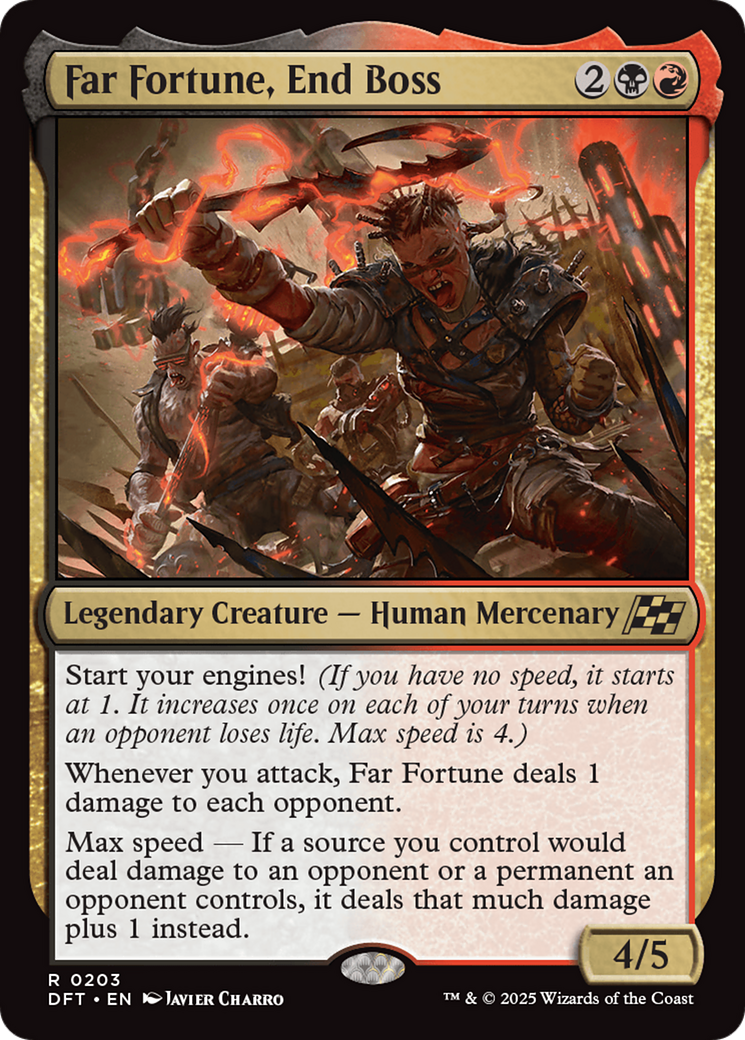 Far Fortune, End Boss (DFT-203) (Foil)