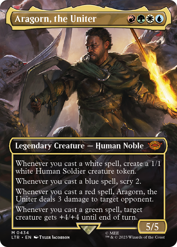 Aragorn, the Uniter (LTR-434) (Borderless)