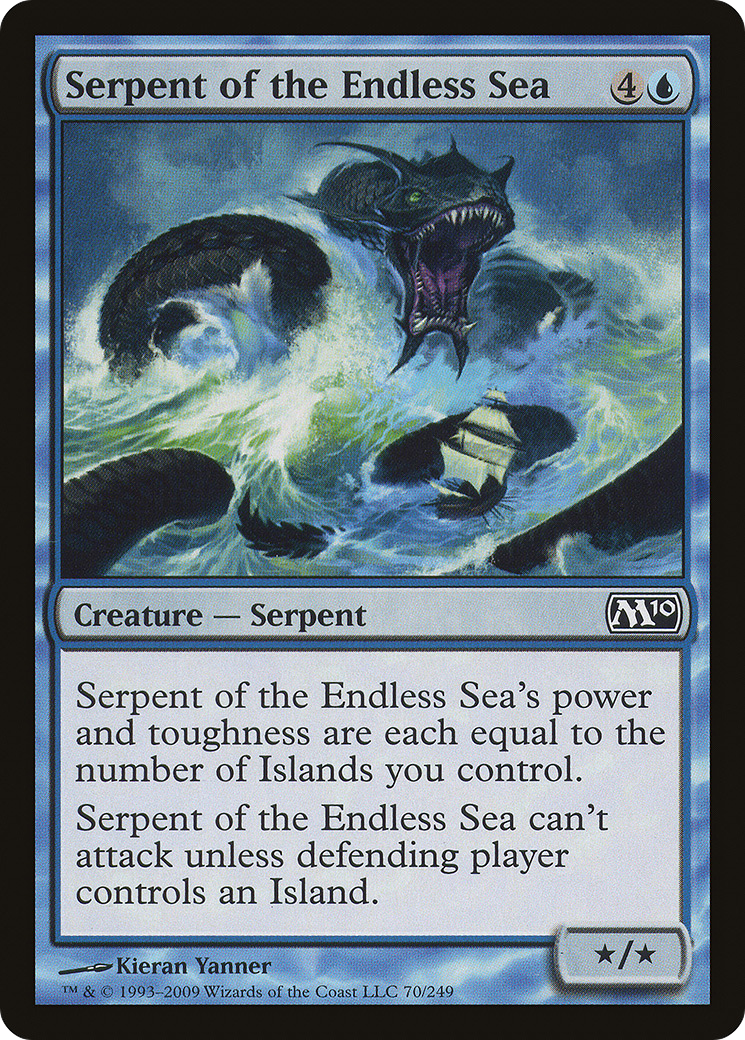 Serpent of the Endless Sea (M10-070) (Foil)