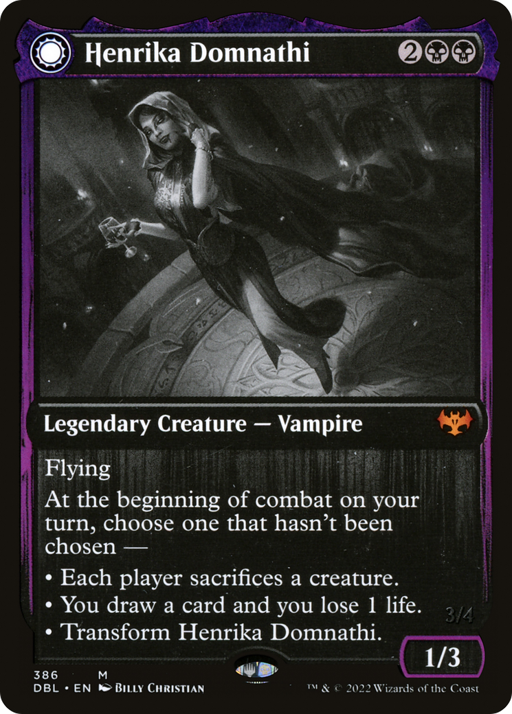 Henrika Domnathi // Henrika, Infernal Seer (DBL-386)