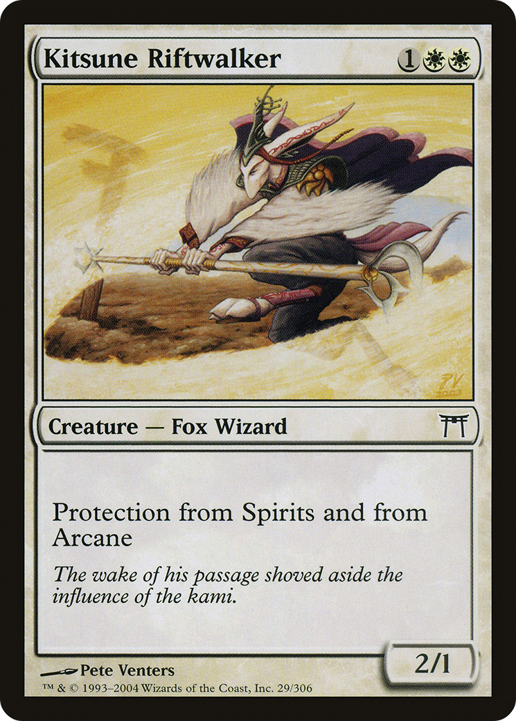 Kitsune Riftwalker (CHK-029) (Foil)