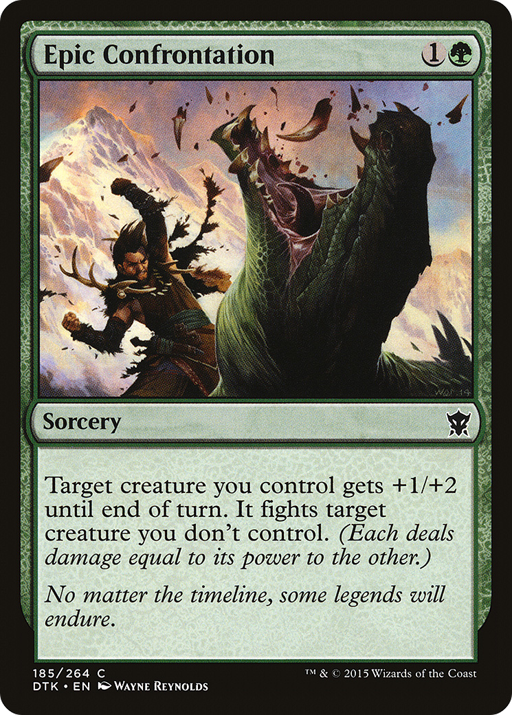 Epic Confrontation (DTK-185) (Foil)